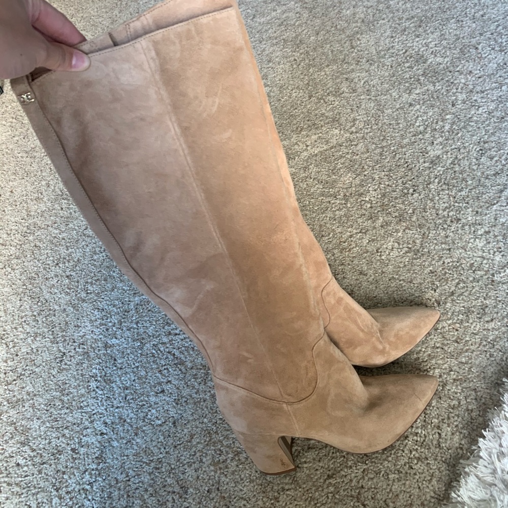 Sam Edelman hai boot camel suede knee high - Picture 16 of 16